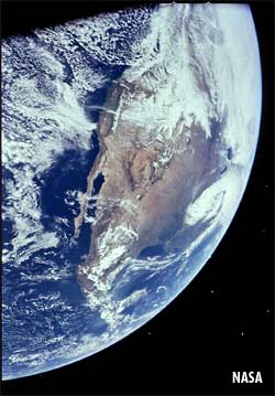 Earth from space