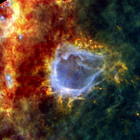 <p>The Galactic bubble RCW 120</p>
<p>Image: ESA</p>
<p> </p>