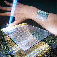 <p>This image shows ultrathin, flexible, and transparent oxide thin-film transistors produced via the ILLO process.</p>

<p>Image courtesy: KAIST</p>
